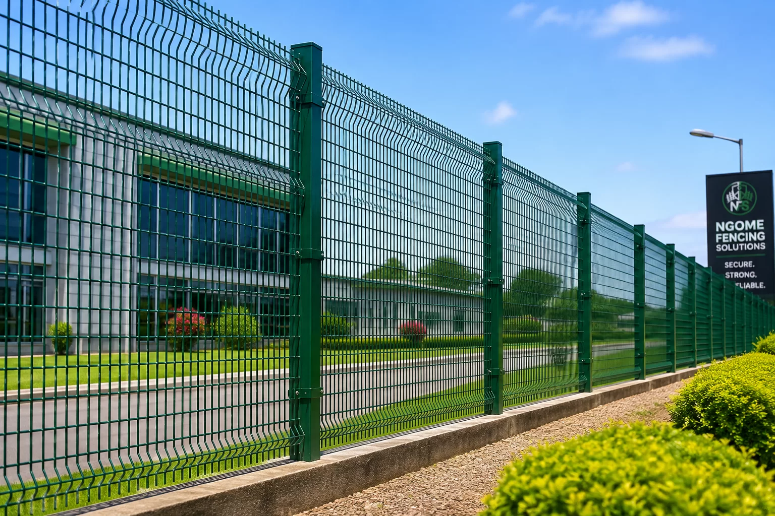 Clear View Anti-Climb Fencing